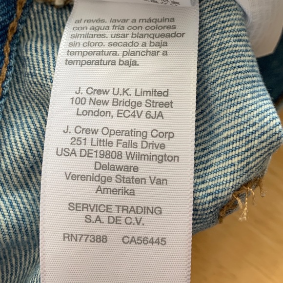COPY - Madewell Jean shorts NWOT - Picture 7 of 7